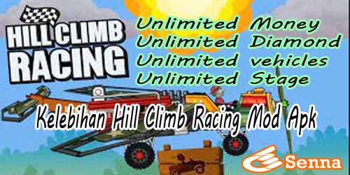 Kelebihan Hill Climb Racing Mod Apk