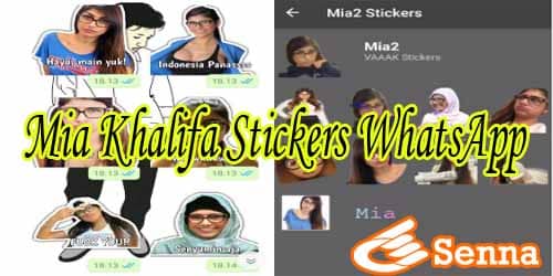 Mia Khalifa Stickers WhatsApp