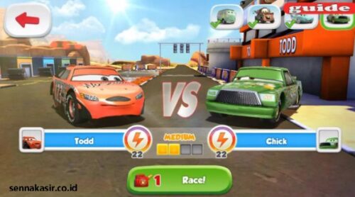 game play car fast as lightning mod apk