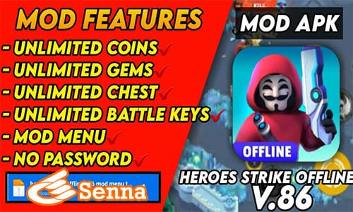Spesifikasi & Link Download Heroes Strike Offline Mod Apk