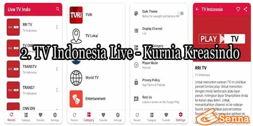 TV Indonesia Live - Kurnia Kreasindo