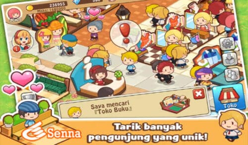Tentang Game Happy Mall Story Mod Apk Unlimited Gold