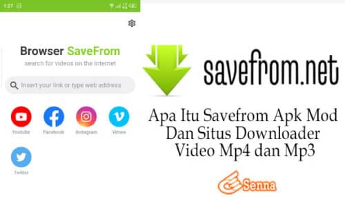 Apa Itu Savefrom Apk Mod Dan Situs Downloader Video Mp4 dan Mp3
