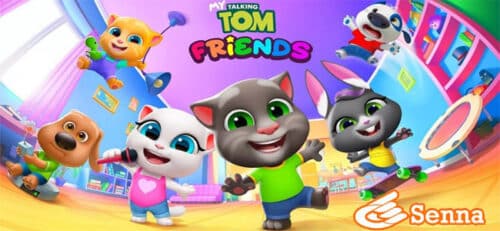 My Talking Tom Friends Mod Apk Game Yang Menggemaskan Dan Menghibur