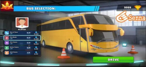 Modern Coach Bus Simulator Game Simulasi 3D Yang Populer