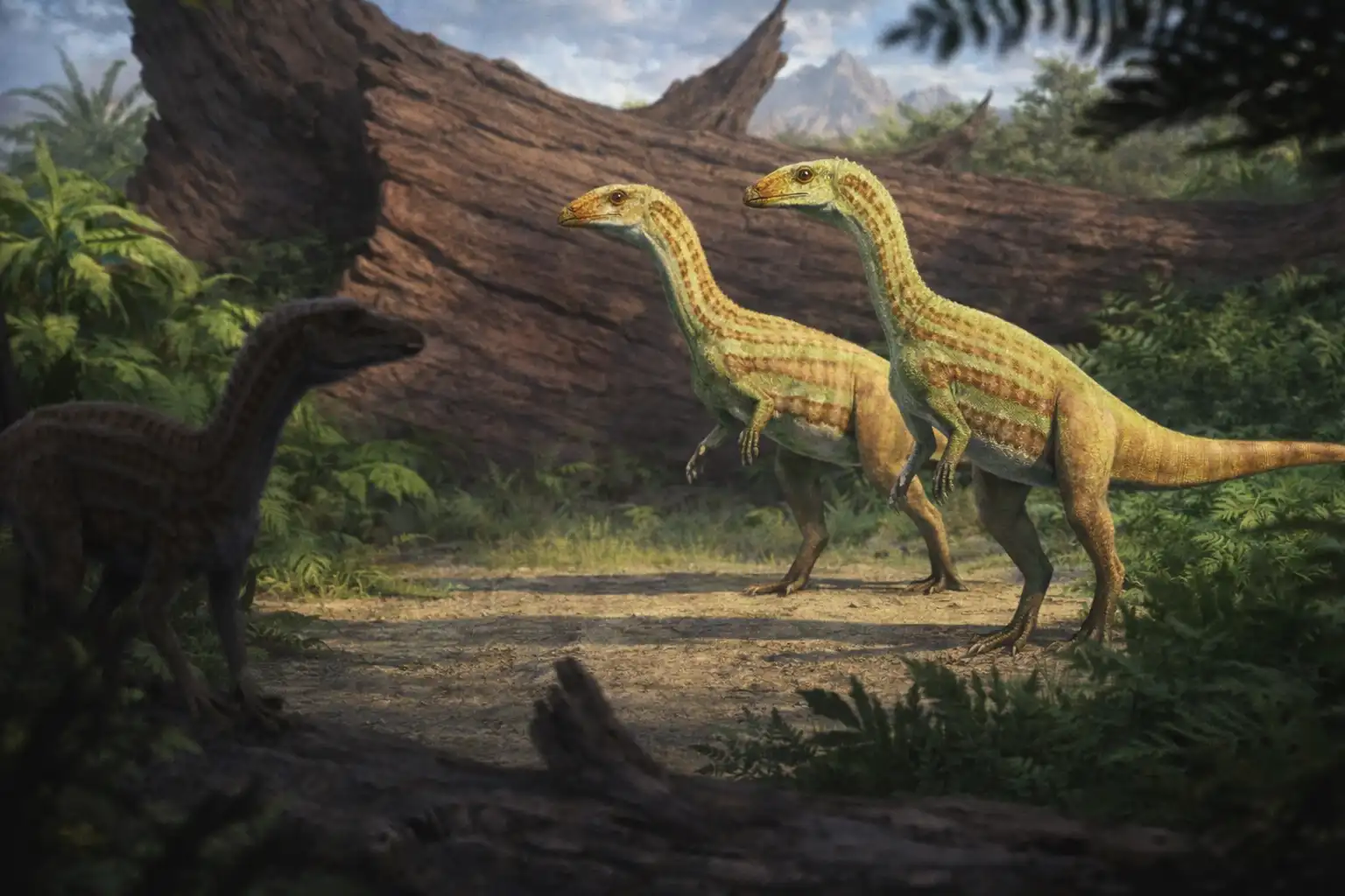 Sonselasuchus mirip ornithomimid