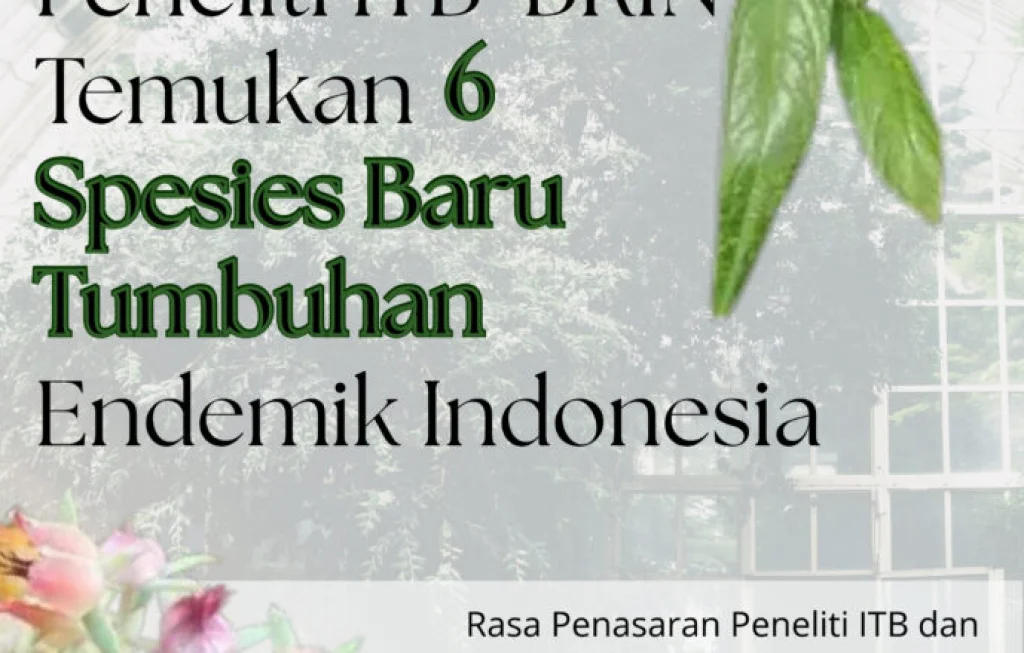 6 spesies endemik baru