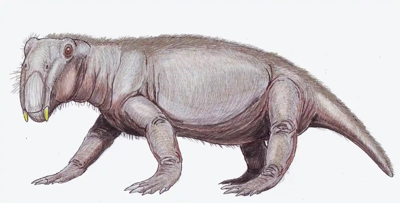 Lystrosaurus mirip babi