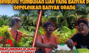 berburu tumbuhan liar