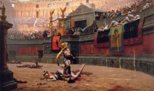 Gladiator Manusia Jelai