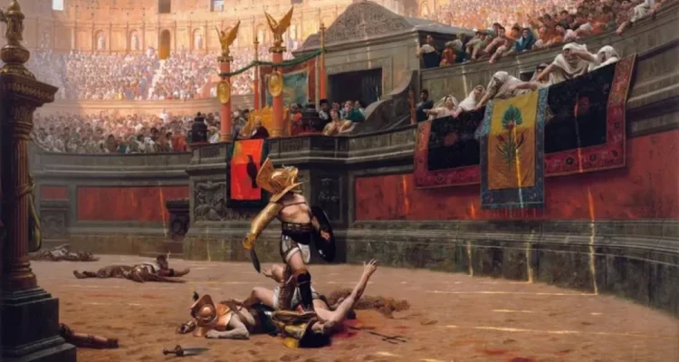 Gladiator Manusia Jelai