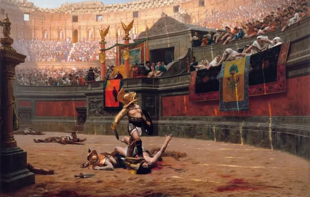 Gladiator Manusia Jelai