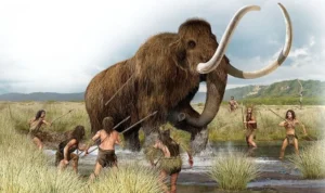 manusia dan hewan purba