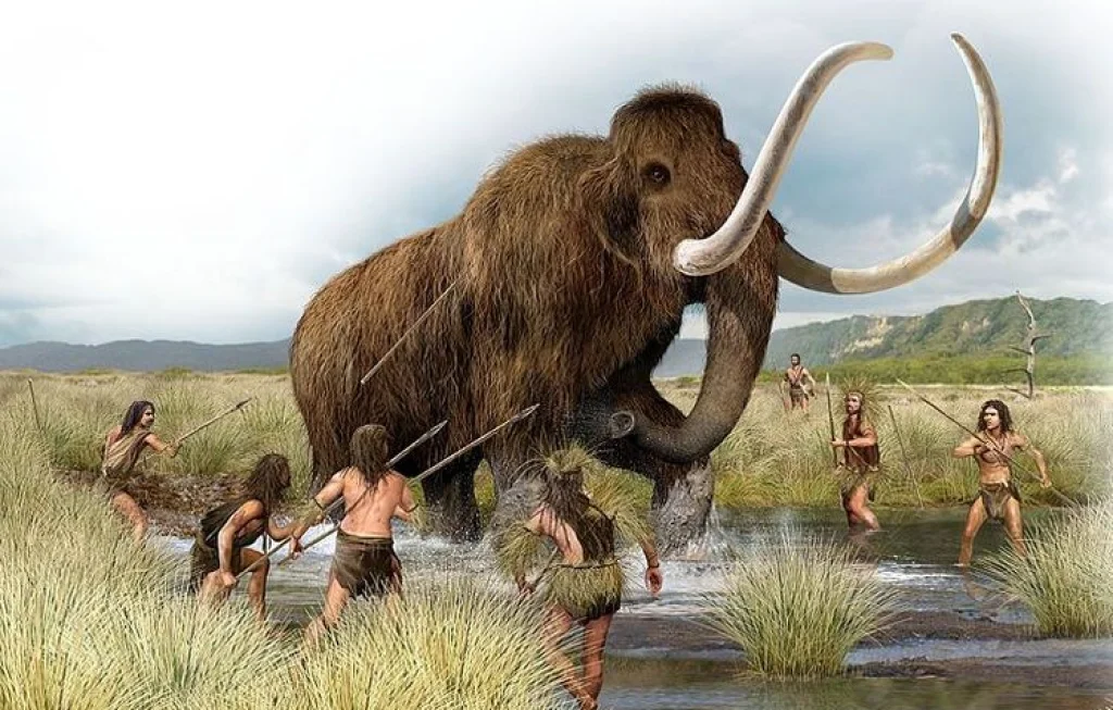 manusia dan hewan purba