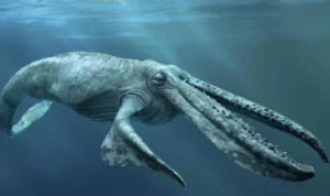 Mosasaurus reptil laut raksasa