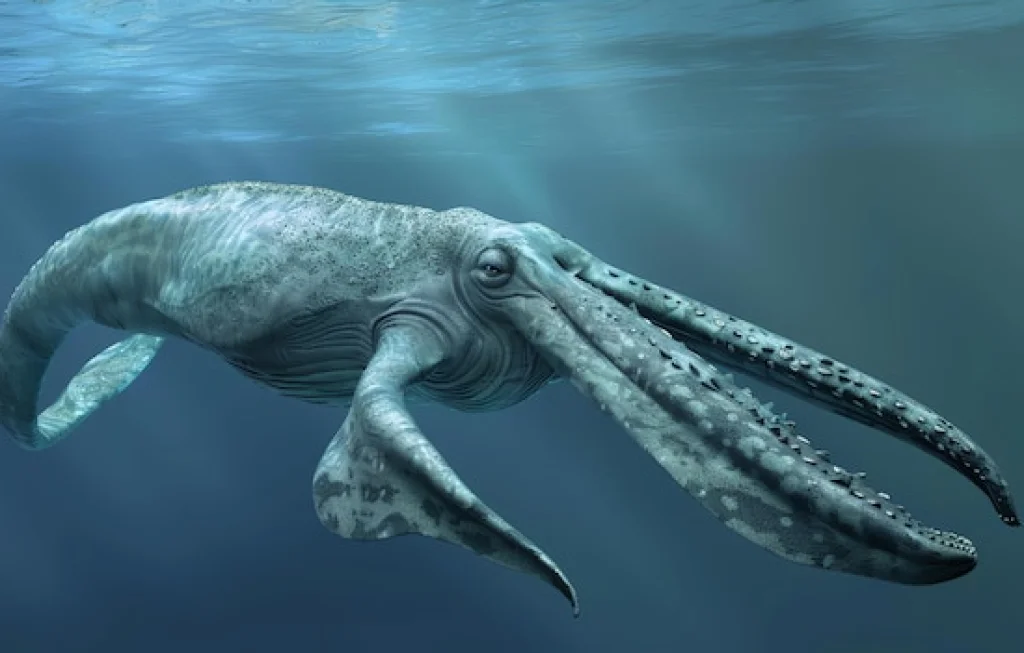 Mosasaurus reptil laut raksasa