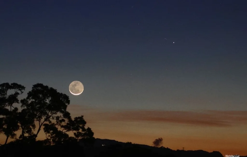 Earthshine 12-13 Mei