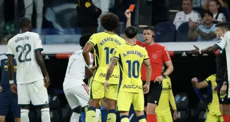 Mourinho Vinicius kartu merah